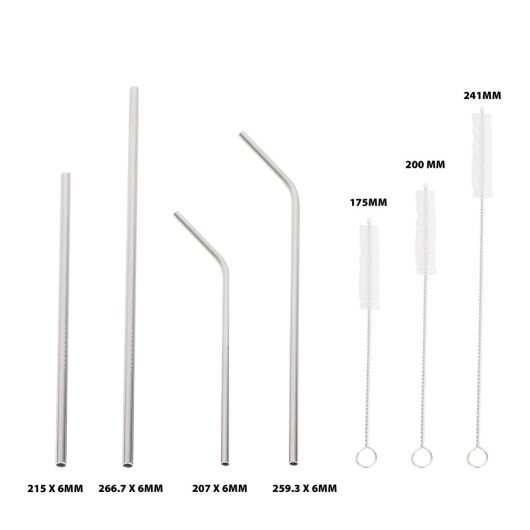 Promotional Straws Sizes